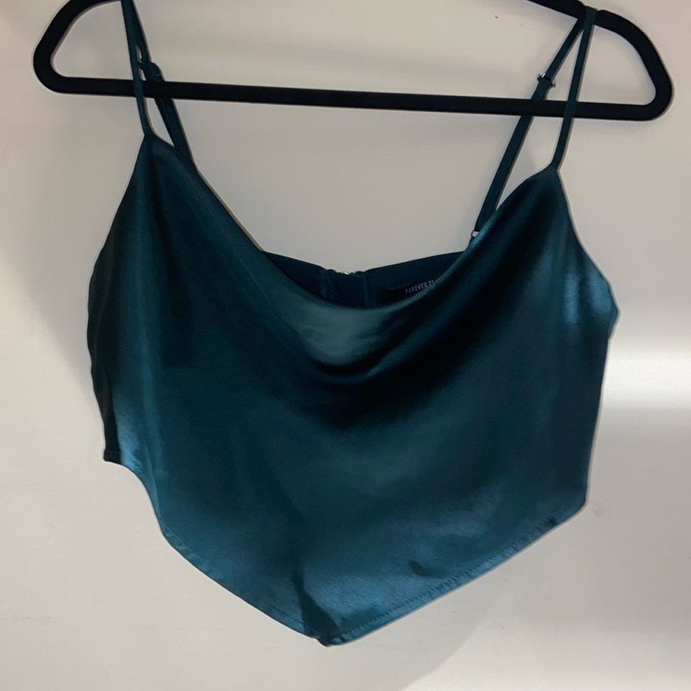 Forever 21 Emerald green tank top